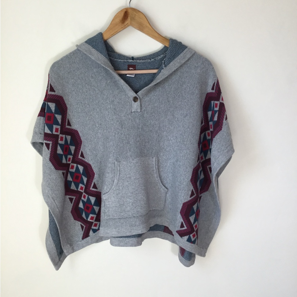 Tea‎ Collection Girls Hooded Western Poncho